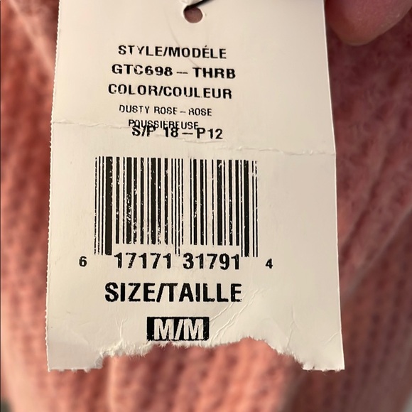 Design Lab Pink Cowl Neck Sweater - Picture 4 of 8